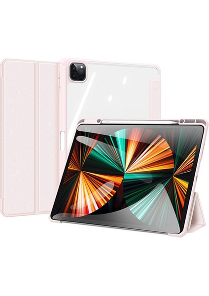 Dux Ducıs iPad Pro 12.9 (2018-2020-2021) Kılıf Kalem Yerli Toby Series Kılıf