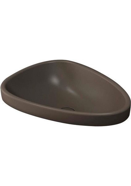 Bocchi Etna Tezgah Üstü Lavabo 58 cm Mat Kahverengi 1112-025-0125