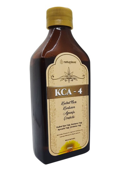 Kca 4 250 ml Bitkisel Yağ Karışımı (Kudret Narı - Kantaron - Aynısefa - Çörekotu) YAG0014