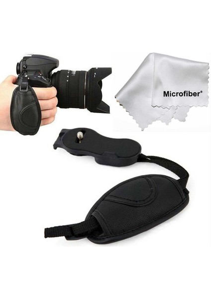 Hand Grip Strap Elcik Deri Canon 1000D 1100D 1200D 1300D 1500D 2000D 4000D