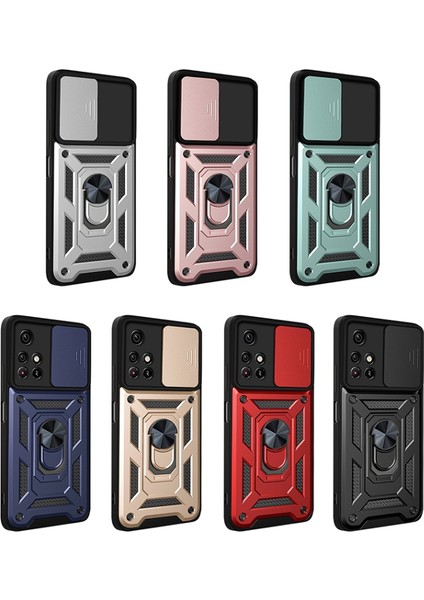 Xiaomi Redmi Note 11 Sürgülü Kamera Kapak Tpu + Pc Telefon Kılıfı (Yurt Dışından) fiyatları