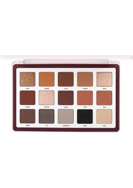 Bıba All Neutral Eyeshadow Palette (15 x 2.5 G)