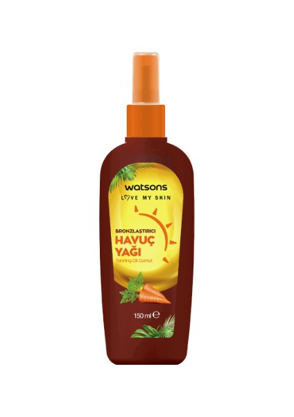 Brozlaştırıcı Havuç Yağı 150 ml