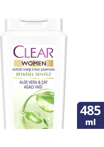 Women Bitkisel Sentez Şampuan 485 ml - 2'li Avantaj Paketi