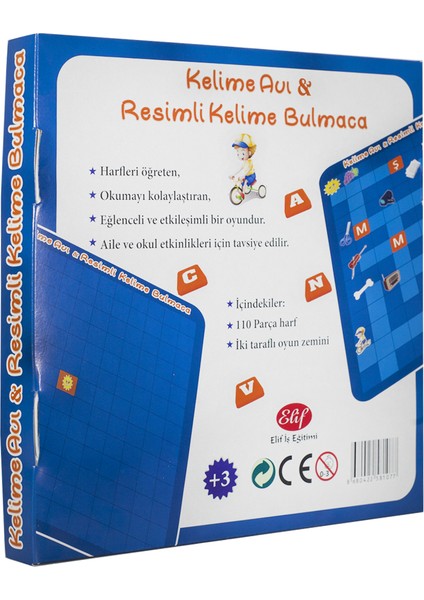 Ekonomik Kelime Avı ve Resimli Kelime Bulmaca 2 Oyun Bir Arada