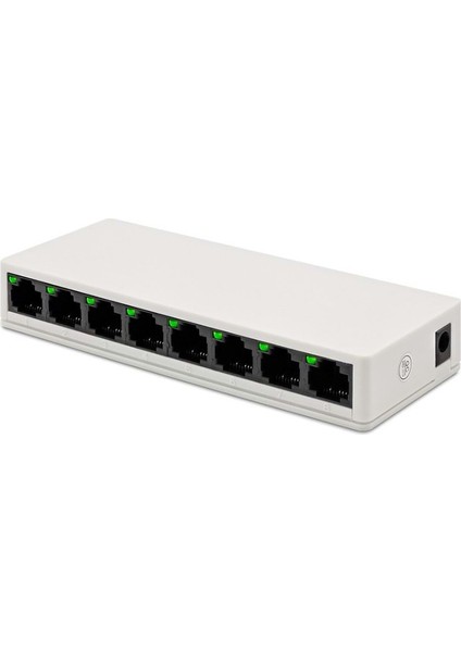 Powermaster 8 Port 10/100 Mbps Yönetilemez Switch 14054 416015