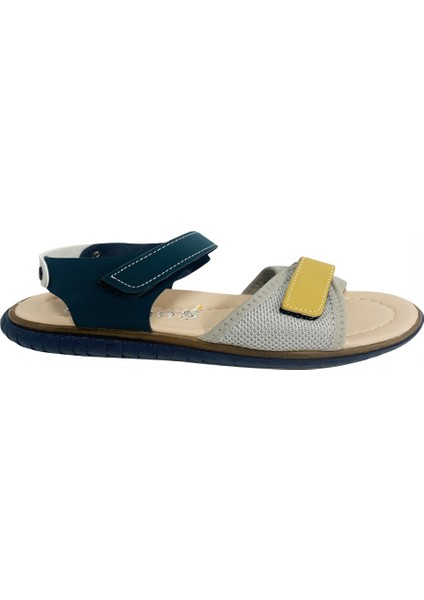Şirin Genç Ortopedik Patik Erkek Çocuk Sandalet Hardal