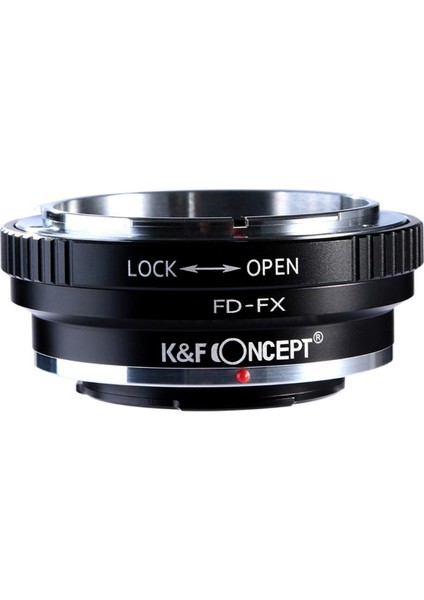 Canon Fd Lensler Için Fuji x Camera Mount Adaptör