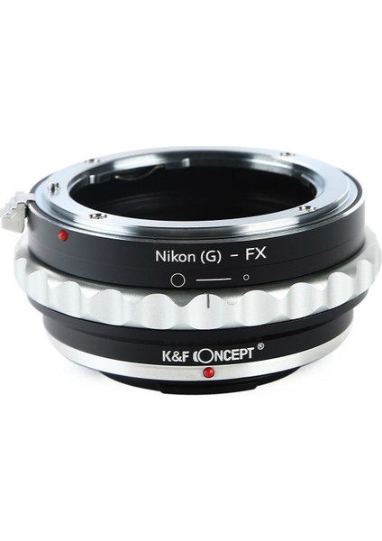 Nikon G/f/aı/aıs/d Lensler Için Fuji x Camera Mount Adaptör