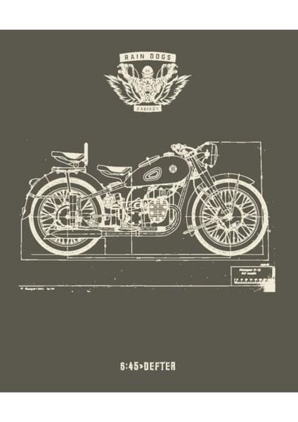 Rain Dogs Kare Defter