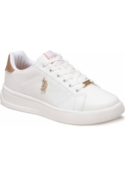 Exxy Beyaz Kadın Sneaker Günlük Spor Ayakkabı V11