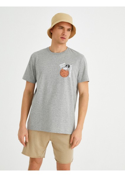 Erkek Köpek Baskılı Tişört modelleri