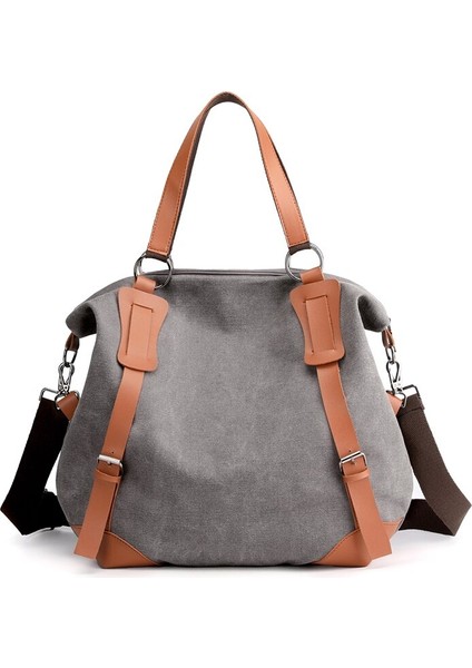 Kadın Çanta Büyük Kapali Omuz Çantaları Basit Katlanır Çanta Tote Alışveriş Çantası Kız Içın Eğlence Okul Kitap Çantaları (Yurt Dışından)