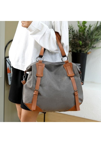 Kadın Çanta Büyük Kapali Omuz Çantaları Basit Katlanır Çanta Tote Alışveriş Çantası Kız Içın Eğlence Okul Kitap Çantaları (Yurt Dışından) modelleri