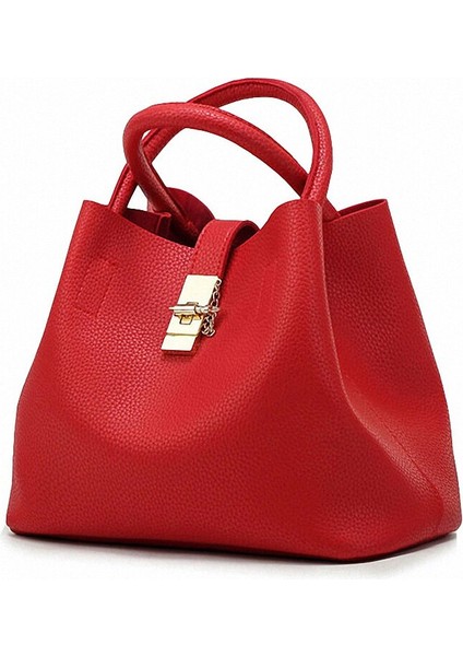 Kadın Çantaları Ünlü Moda Şeker Omuz Çantaları Kadın Tote Basit Trapez Kadın Messenger Çanta Ana Kesesi (Yurt Dışından)