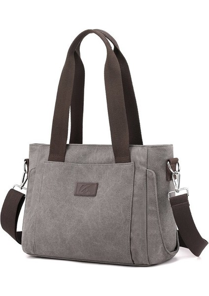 Kadın Moda Omuz Çantaları Çok Işlevli Tuval Crossbody Çanta Retro Çanta Seyahat Omuz Messenger Çanta Eğlence Paketi (Yurt Dışından) modelleri