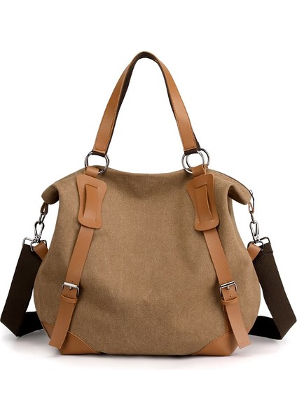 Kadın Çanta Büyük Kapali Omuz Çantaları Basit Katlanır Çanta Tote Alışveriş Çantası Kız Içın Eğlence Okul Kitap Çantaları (Yurt Dışından)