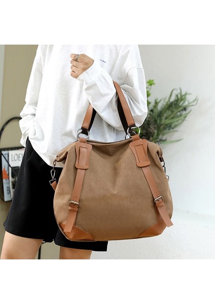 Kadın Çanta Büyük Kapali Omuz Çantaları Basit Katlanır Çanta Tote Alışveriş Çantası Kız Içın Eğlence Okul Kitap Çantaları (Yurt Dışından) fiyatları