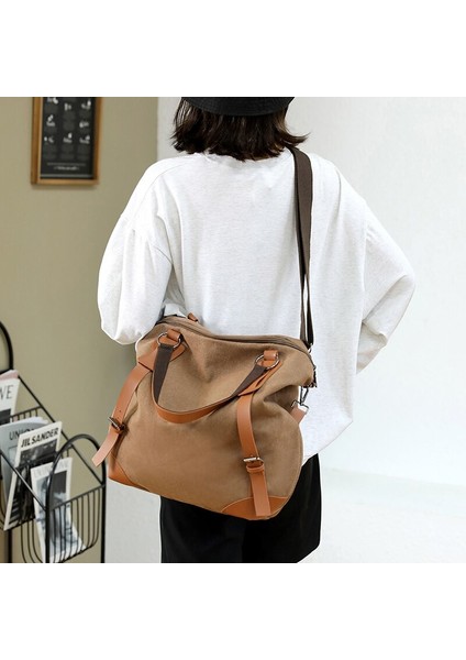 Kadın Çanta Büyük Kapali Omuz Çantaları Basit Katlanır Çanta Tote Alışveriş Çantası Kız Içın Eğlence Okul Kitap Çantaları (Yurt Dışından) modelleri