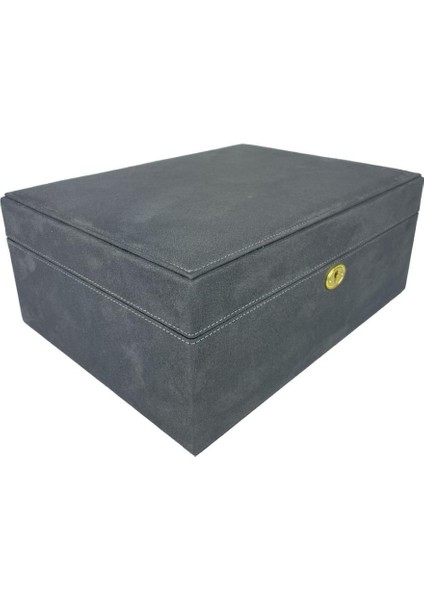 Pq Limited Edition Gri Humidor Puro Kutusu
