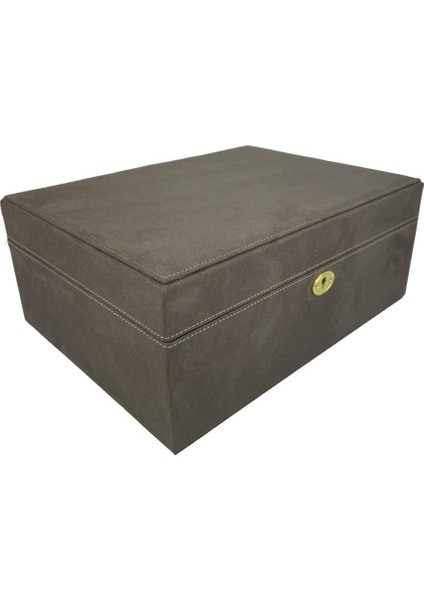 Pq Limited Edition Açık Kahve Humidor Puro Kutusu