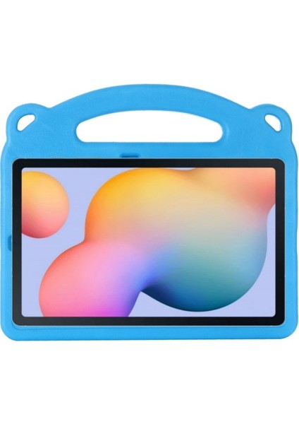 Galaxy Tab S6 Lite Için Panda Kulaklı Eva Darbeye Dayanıklı Tablet Kılıfı - Mavi (Yurt Dışından) fiyatları