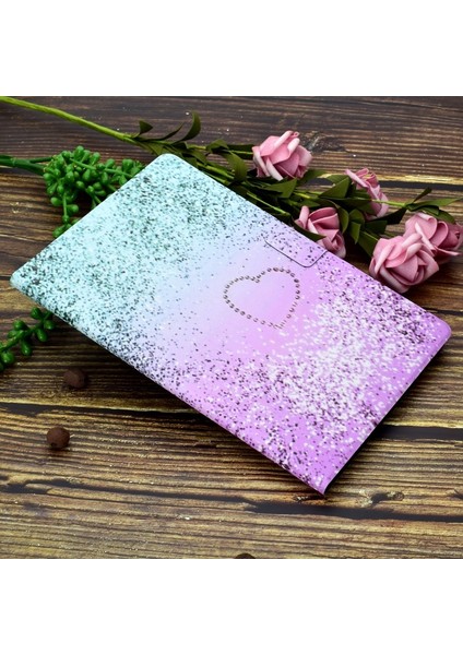 Galaxy Tab A 10.5 (2018) T590 T595 Için Desenli Koruyucu Deri Tablet Kılıfı (Yurt Dışından) modelleri