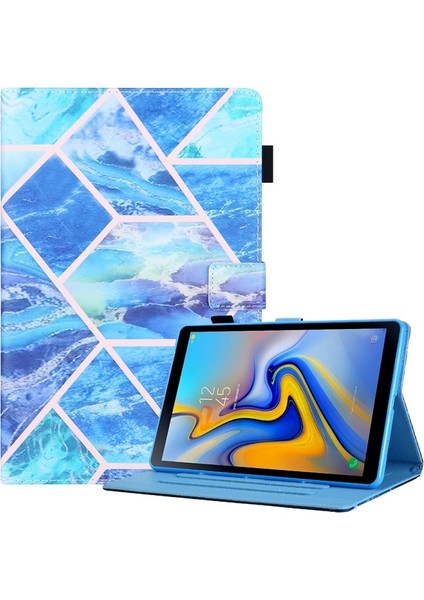 Galaxy Tab A7 Lite 8.7 Inç Için Desenli Standlı Koruyucu Deri Tablet Kılıfı (Yurt Dışından)