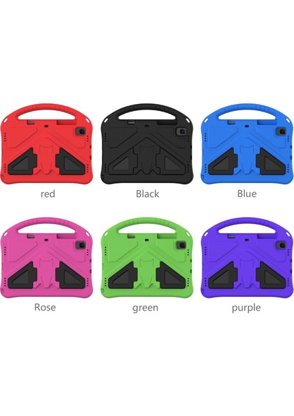 Galaxy Tab A7 10.4 (2020) Için Kulplu Darbeye Dayanıklı Eva Kalem Yuvalı Tablet Kılıfı - Siyah (Yurt Dışından) modelleri