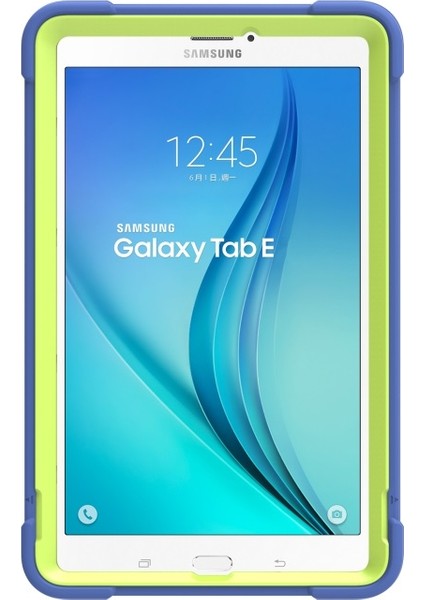 Galaxy Tab E 9.6 T560 Için Düşmeye Toza Dayanıklı Pc + Tpu Koruyucu Standlı Tablet Kılıfı - Mavi/yeşil (Yurt Dışından) fiyatları
