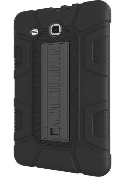 Galaxy Tab E 9.6 T560 Için Düşmeye Toza Dayanıklı Pc + Tpu Koruyucu Standlı Tablet Kılıfı - Siyah (Yurt Dışından) fırsatları