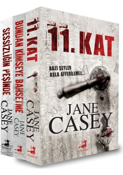 11. Kat - Bundan Kimseye Bahsetme - Sessizliğin Peşinde - 3 Kitap - Jane Casey