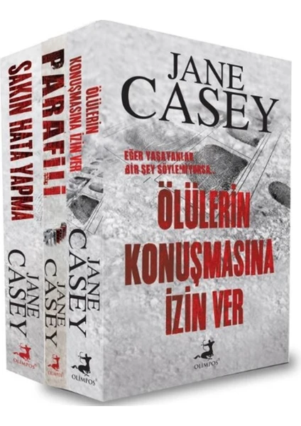 Ölülerin Konuşmasına İzin Ver - Parafili - Sakın Hata Yapma - 3 Kitap - Jane Casey