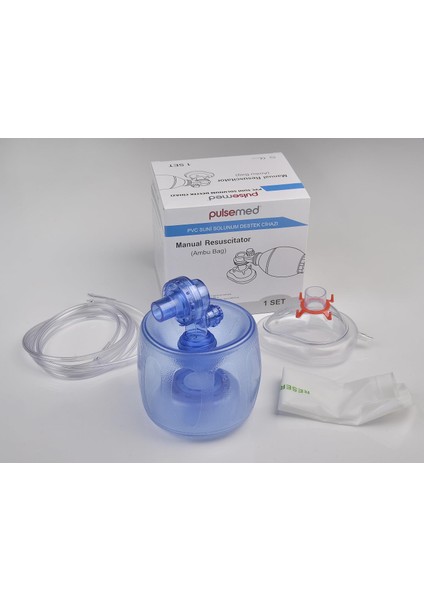 Solunum Cihazı Pvc ( Ambu ) Pediatrik- Çocuk