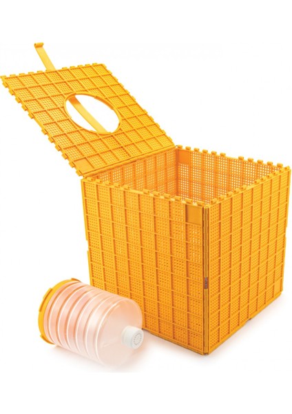 Lyson Plastik Arı Taşıma Kutusu, Suluklu LY-H7445 - Arıcılık