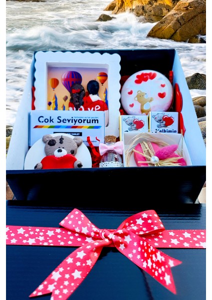 Seni Seviyorum Yazılı Özel Tasarım Ahşap Kutuda Sevgiliye Romantik Konsept Hediyeler 1WOOD6ORKDE9