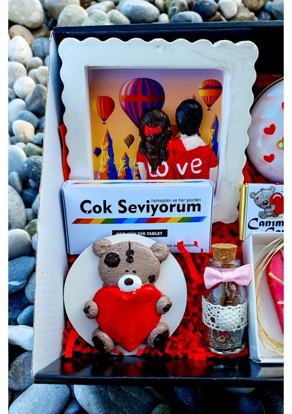 Seni Seviyorum Yazılı Özel Tasarım Ahşap Kutuda Sevgiliye Romantik Konsept Hediyeler 1WOOD6ORKDE9