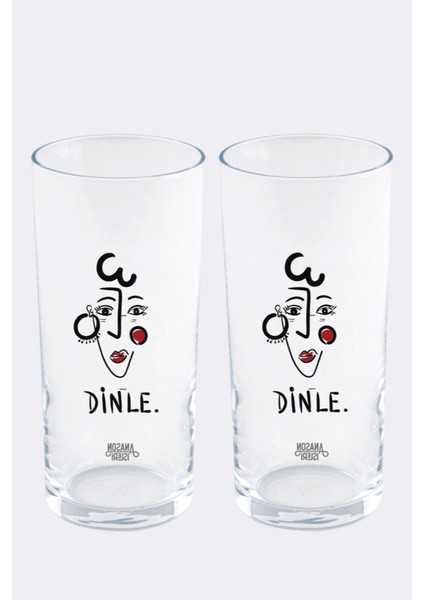 Dinle Kadehi 2'li Set