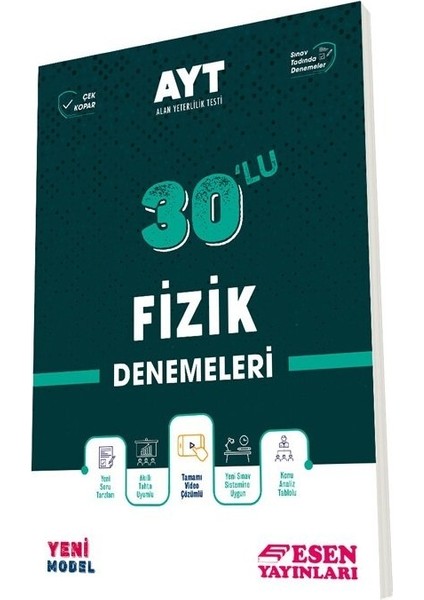 AYT 30'lu Fizik Denemeleri