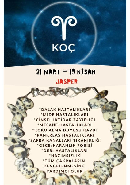 Doğal Taş Parlak Oniks Taşı Bileklik
