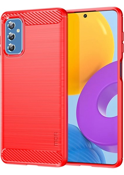 Mofı Samsung Galaxy M52 5g Için Karbon Fiber Tasarım Tpu Kapak Kılıfı (Yurt Dışından)