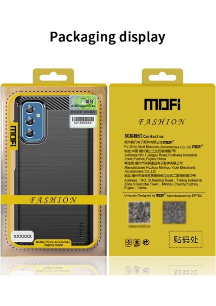 Mofı Samsung Galaxy M52 5g Için Karbon Fiber Tasarım Tpu Kapak Kılıfı (Yurt Dışından) fiyatları
