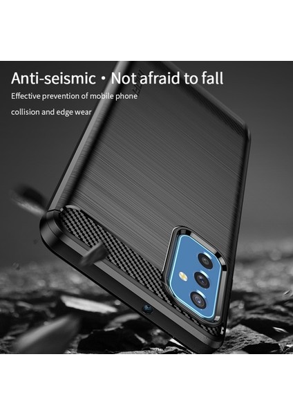 Mofı Samsung Galaxy M52 5g Için Karbon Fiber Tasarım Tpu Kapak Kılıfı (Yurt Dışından) indirimleri