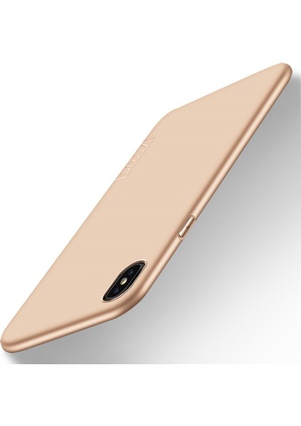Apple Iphone Xs Max 6.5 Inç Uyumlu Mat Tpu Telefon Kılıfı - Altın (Yurt Dışından)