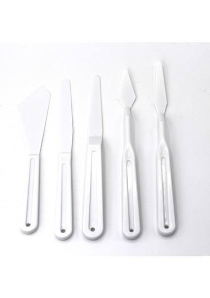 Plastik Spatula Set 5'li