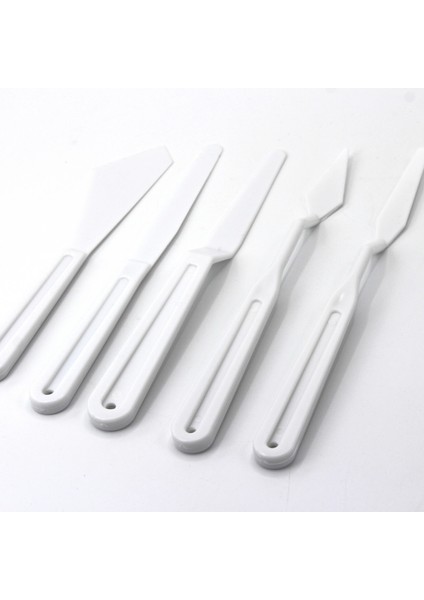 Plastik Spatula Set 5'li