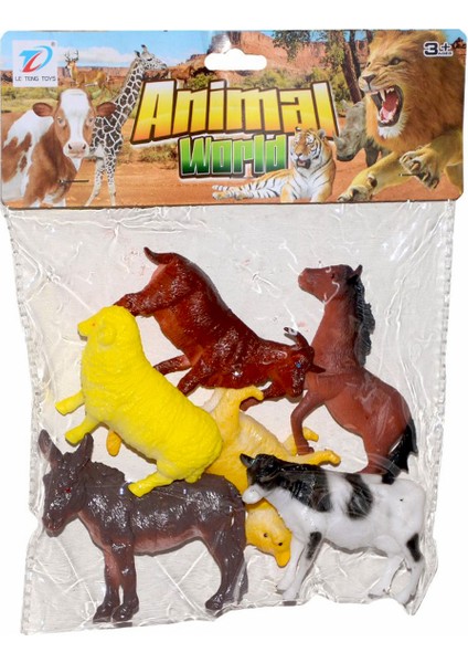 Poşette 6 Parça Evcil Hayvan Seti 888B-1