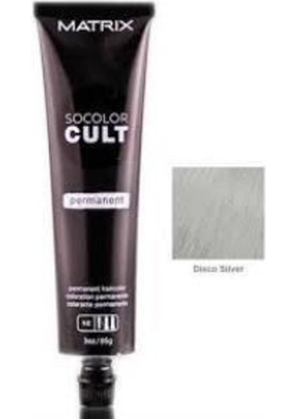 Cult Permanent Silver Disco Gümüş Kalıcı Saç Boyası 90M