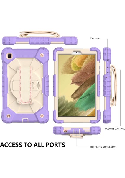 Samsung Galaxy Tab A7 Lite T220 / T225 Silikon Kılıfı (Yurt Dışından) modelleri