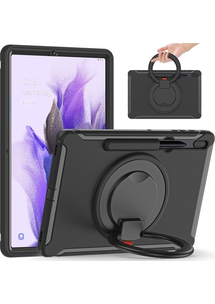 Galaxy Tab S7 + / S7 Fe 12.4 "T970 Darbeye Dayanıklı Kılıf (Yurt Dışından)